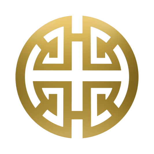 Simbolos Feng Shui de Prosperidad Oro | Simbolo de Pared