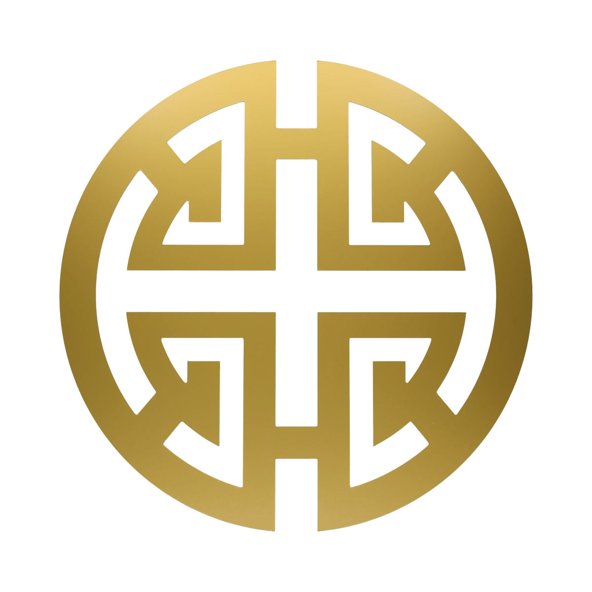 Simbolos Feng Shui de Prosperidad Oro | Simbolo de Pared